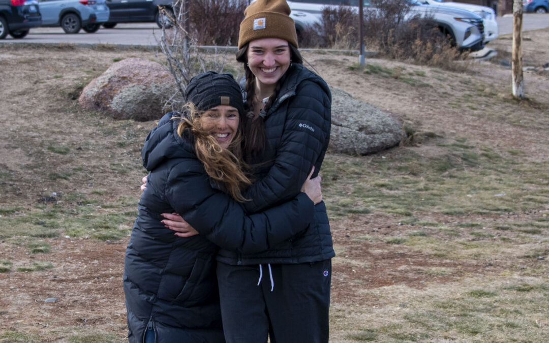 mary and daughter enjoying a planned getaway, making space for joy in a busy life